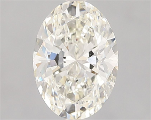 Picture of Natural Diamond 1.72 Carats, Oval with  Cut, K Color, SI2 Clarity and Certified by GIA