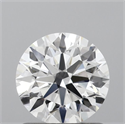 Lab Grown Diamond 0.95 Carats, Round with Ideal Cut, E Color, VVS2 Clarity and Certified by IGI