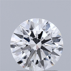 Picture of Lab Grown Diamond 1.50 Carats, Round with Ideal Cut, E Color, VVS2 Clarity and Certified by IGI
