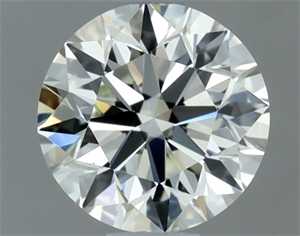Picture of Natural Diamond 0.90 Carats, Round with Excellent Cut, J Color, VVS1 Clarity and Certified by IGI