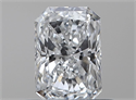 Diamante Natural 0.41 quilates, Radiante , Color E, claridad SI1 y certificado GIA