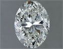 Diamante Natural 1.00 quilates, Ovalado , Color G, claridad SI2 y certificado GIA