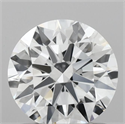 Lab Grown Diamond 1.04 Carats, Round with Ideal Cut, D Color, VVS1 Clarity and Certified by IGI
