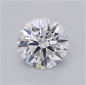 Lab Grown Diamond 1.04 Carats, Round with Ideal Cut, D Color, VS1 Clarity and Certified by IGI