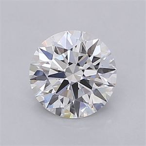 Picture of Lab Grown Diamond 1.04 Carats, Round with Ideal Cut, D Color, VS1 Clarity and Certified by IGI