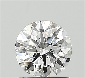 Picture of Lab Grown Diamond 1.04 Carats, Round with Ideal Cut, D Color, VVS2 Clarity and Certified by IGI