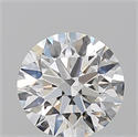 Natural Diamond 0.70 Carats, Round with Excellent Cut, H Color, SI1 Clarity and Certified by GIA