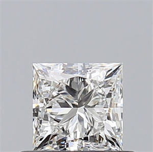Foto Diamante Natural 0.50 quilates, Princesa , Color F, claridad VS2 y certificado GIA de