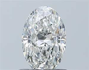 Picture of Natural Diamond 0.73 Carats, Oval with  Cut, G Color, SI1 Clarity and Certified by GIA