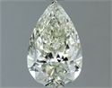 Natural Diamond 0.80 Carats, Pear with  Cut, J Color, SI1 Clarity and Certified by IGI