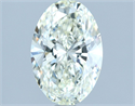 Natural Diamond 1.54 Carats, Oval with  Cut, J Color, VS2 Clarity and Certified by IGI