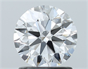 Diamante Natural 1.26 quilates, Redondo , Color D, claridad VVS2 y certificado GIA