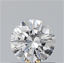 Diamante Natural 0.67 quilates, Redondo , Color E, claridad VVS1 y certificado GIA