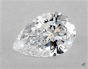 Natural Diamond 2.02 Carats, Pear with  Cut, D Color, VS2 Clarity and Certified by GIA