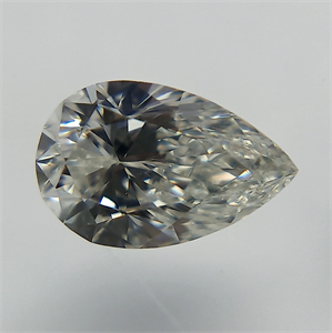 Picture of Natural Diamond 0.24 Carats, Pear with  Cut, F Color, SI1 Clarity and Certified by GIA