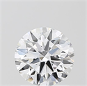 Del inventario de diamantes de laboratorio, 1.23 quilates, Redondo , Color D, claridad VVS2 y certificado IGI