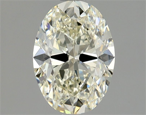 Foto Diamante Natural 1.31 quilates, Ovalado , Color K, claridad VVS1 y certificado GIA de