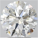 Natural Diamond 2.12 Carats, Round with Excellent Cut, I Color, VS2 Clarity and Certified by GIA