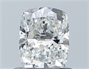 Natural Diamond 0.70 Carats, Cushion with  Cut, H Color, VVS2 Clarity and Certified by GIA