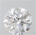 Diamante Natural 3.95 quilates, Redondo , Color D, claridad SI2 y certificado HRD