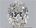 Diamante Natural 0.42 quilates, Ovalado , Color F, claridad VVS2 y certificado GIA
