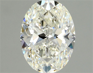 Picture of Natural Diamond 0.90 Carats, Oval with  Cut, H Color, VVS1 Clarity and Certified by GIA