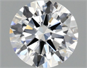 Lab Grown Diamond 1.42 Carats, Round with Excellent Cut, E Color, VS1 Clarity and Certified by IGI