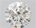 Natural Diamond 0.90 Carats, Round with Very Good Cut, G Color, VVS1 Clarity and Certified by IGI