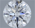Natural Diamond 0.76 Carats, Round with Excellent Cut, D Color, VS1 Clarity and Certified by GIA