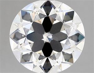 Picture of Lab Grown Diamond 3.73 Carats, Round with Very Good Cut, D Color, VVS2 Clarity and Certified by IGI