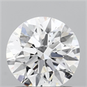 Lab Grown Diamond 1.05 Carats, Round with Ideal Cut, D Color, VVS1 Clarity and Certified by IGI