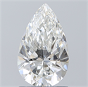 Natural Diamond 1.22 Carats, Pear with  Cut, G Color, VVS1 Clarity and Certified by GIA
