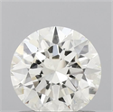 Natural Diamond 0.81 Carats, Round with Excellent Cut, K Color, SI1 Clarity and Certified by IGI