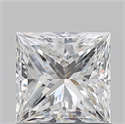Natural Diamond 0.95 Carats, Princess with  Cut, E Color, VS2 Clarity and Certified by GIA