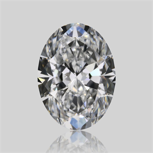 Foto Diamante Natural 0.90 quilates, Ovalado , Color D, claridad IF y certificado GIA de