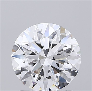 Picture of Lab Grown Diamond 1.56 Carats, Round with Ideal Cut, D Color, VS1 Clarity and Certified by IGI