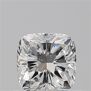 Picture of Natural Diamond 0.54 Carats, Cushion with  Cut, F Color, SI1 Clarity and Certified by GIA