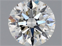 Natural Diamond 0.81 Carats, Round with Excellent Cut, J Color, SI2 Clarity and Certified by GIA
