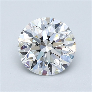 Foto Diamante Natural 1.00 quilates, Redondo , Color D, claridad SI1 y certificado GIA de