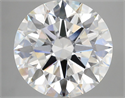 Lab Grown Diamond 9.09 Carats, Round with Ideal Cut, E Color, VVS2 Clarity and Certified by IGI