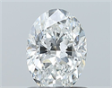 Natural Diamond 0.70 Carats, Oval with  Cut, F Color, VS2 Clarity and Certified by GIA