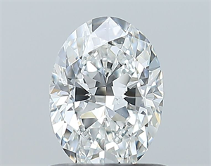 Picture of Natural Diamond 0.70 Carats, Oval with  Cut, F Color, VS2 Clarity and Certified by GIA