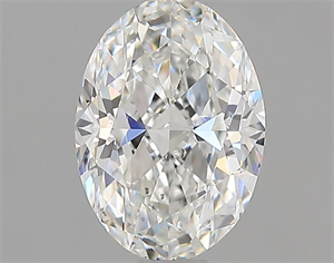 Picture of Natural Diamond 0.90 Carats, Oval with  Cut, F Color, SI1 Clarity and Certified by GIA