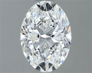 Picture of Natural Diamond 1.20 Carats, Oval with  Cut, G Color, VS2 Clarity and Certified by GIA