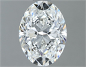 Natural Diamond 1.20 Carats, Oval with  Cut, G Color, VS2 Clarity and Certified by GIA