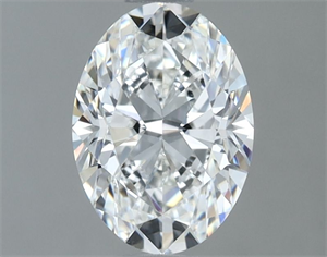 Picture of Natural Diamond 1.20 Carats, Oval with  Cut, G Color, VS2 Clarity and Certified by GIA