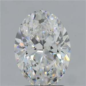Foto Diamante Natural 2.50 quilates, Ovalado , Color D, claridad VS2 y certificado GIA de