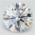 Del inventario de diamantes de laboratorio, 3.41 quilates, Redondo , Color D, claridad IF y certificado IGI