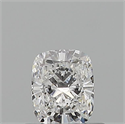 Diamante Natural 0.51 quilates, Del cojín , Color D, claridad VVS1 y certificado GIA