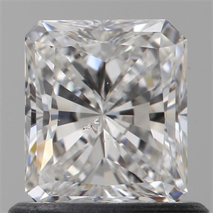 Foto Diamante Natural 0.70 quilates, Radiante , Color E, claridad SI1 y certificado GIA de